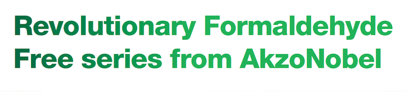 Formaldehyde free system