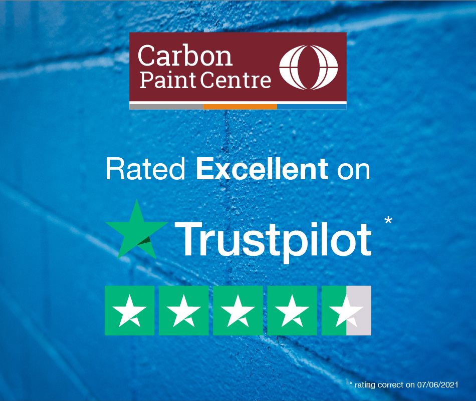 Carbon Paint Centre is rated 'Excellent' on Trustpilot