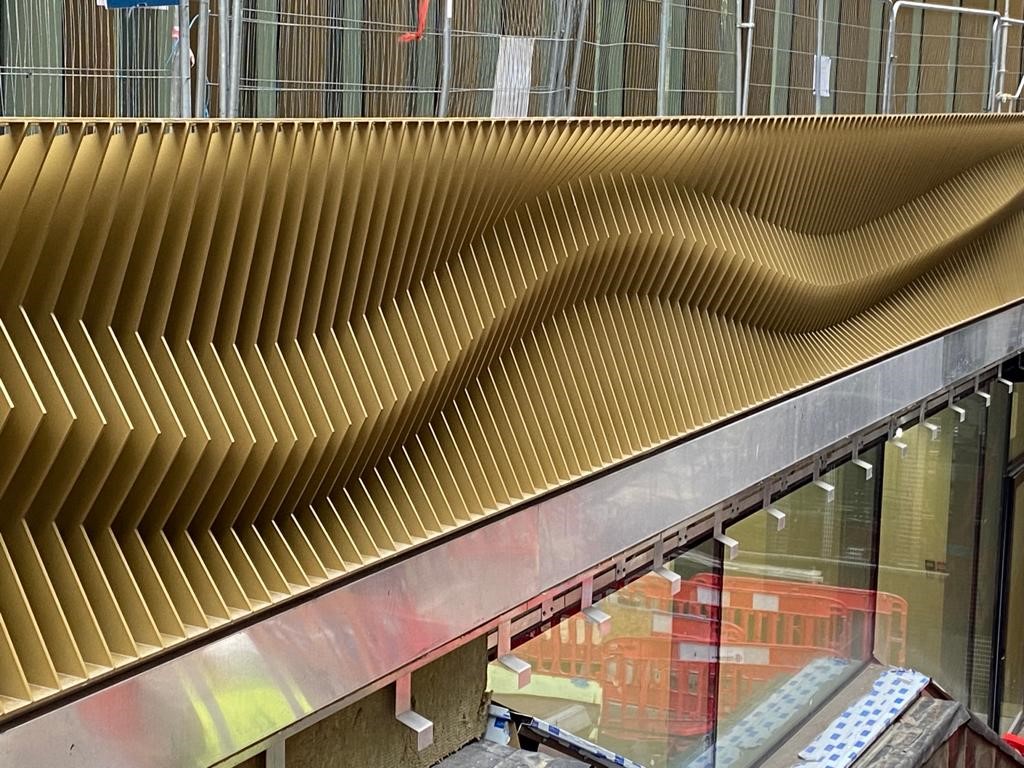 Cromadex from Carbon Paint Centre in use at Coopers Cross, North Docklands, Dublin.