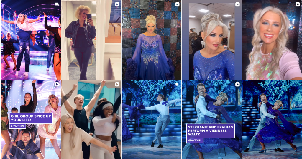 Stephanie Kelly - Instagram collage