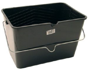 10L Black Plastic Scuttle
