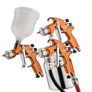 DeVilbiss Advance HD Compliant Mid Size Spray Gun Range