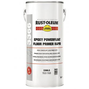 Rust-Oleum 3366 Epoxy Powerfloat Floor Primer Rapid - 5 Litre