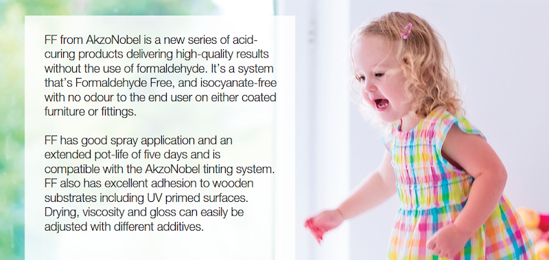 Formaldehyde free series by AkzoNobel