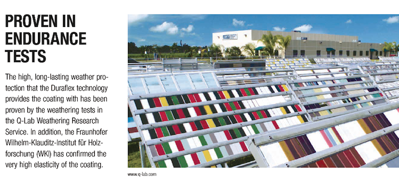 Duraflex endurance testing