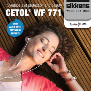 Sikkens exterior wood protection - brochure cover photo