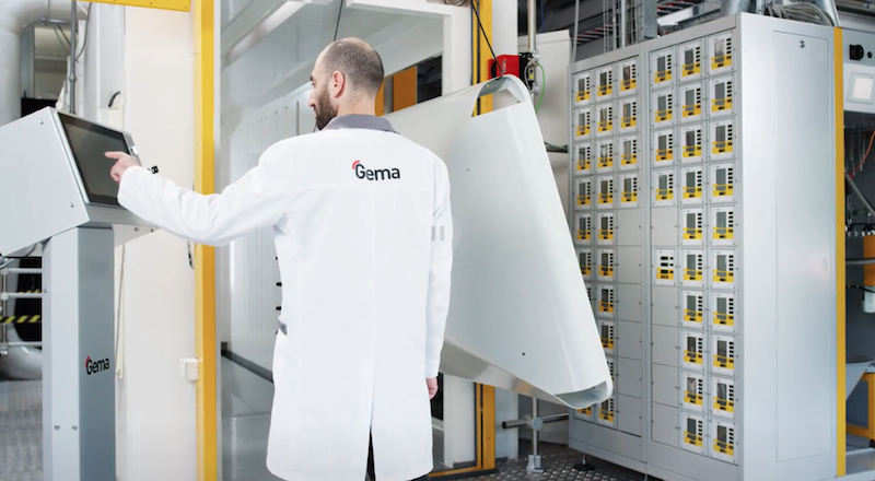 Gema powder coating promo image