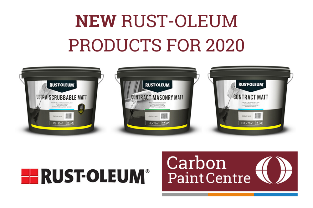 New Rust-Oleum products now available in our online store - new for 2020!
