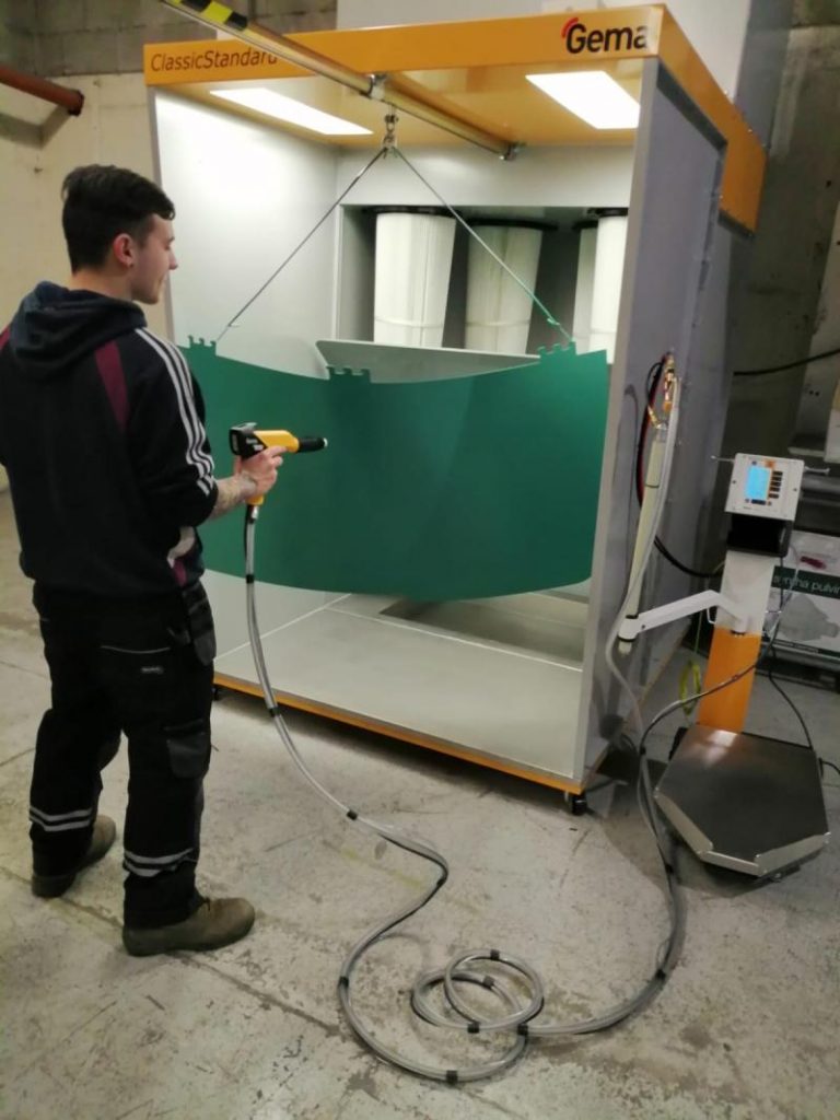 Gema installation in process