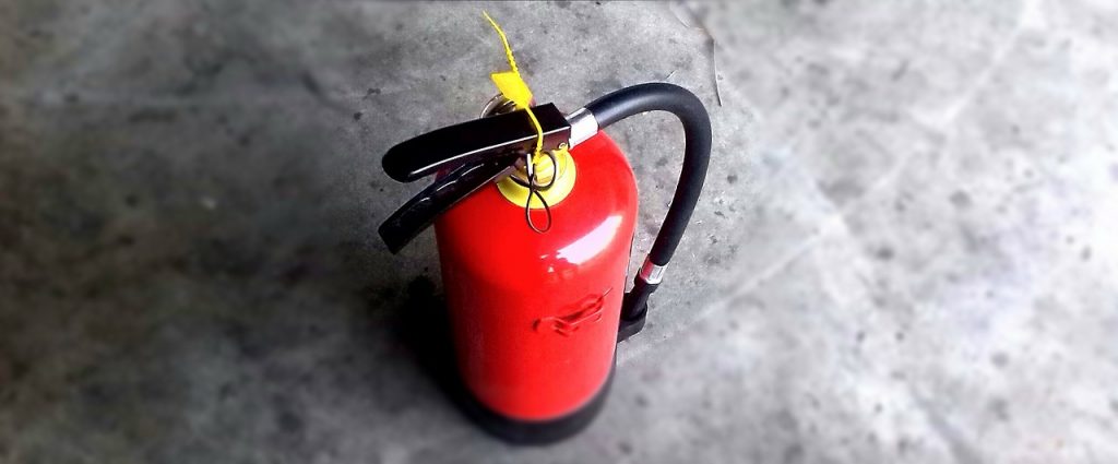 Image of fire extinguisher