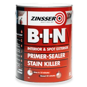 Product image for Zinsser B-I-N Primer 5 Litre