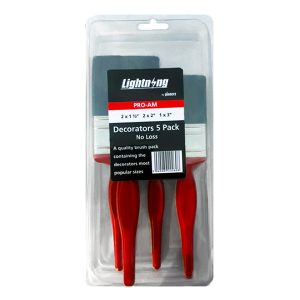 Resto 5 Piece Pro Am Brush Set