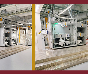 Gema powder coating application testing